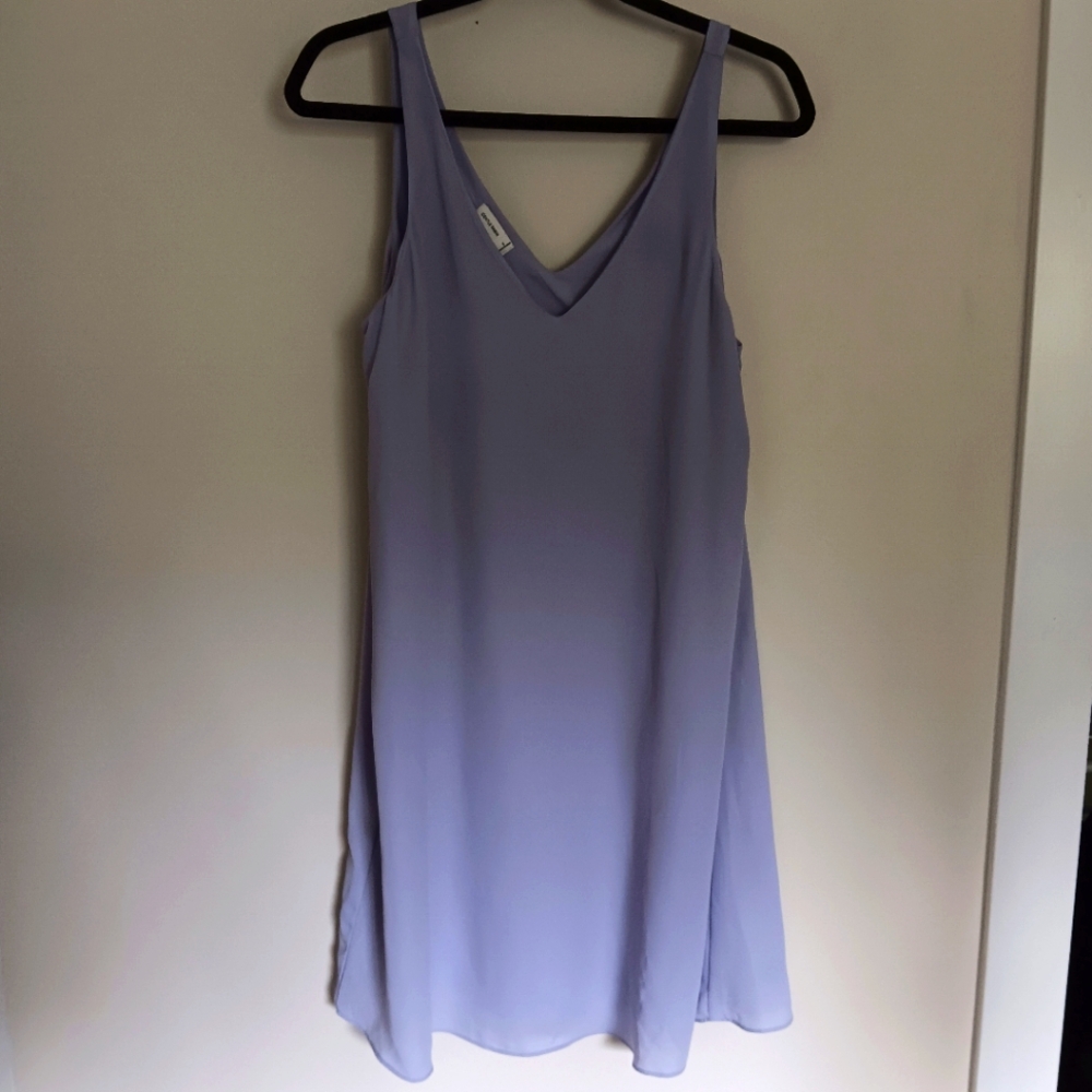 Elegant Lavender Sleeveless Dress
